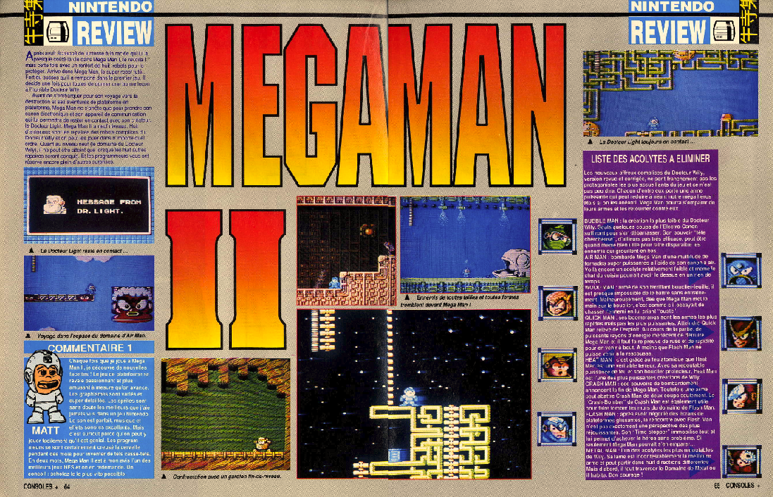 Megaman consoleplus 1et 2
